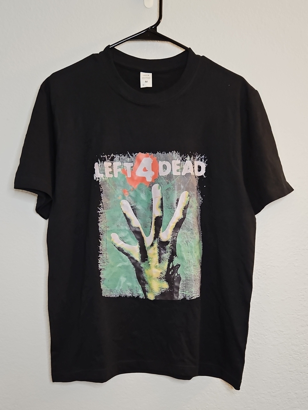 Left 4 Dead Zombie Hand Graphic Tee - Video Game T-Shirt